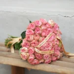 دسته گل روز ژولیت ۵۰شاخه